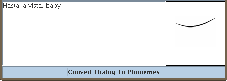 Entering dialog